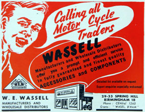 Wassell early advert